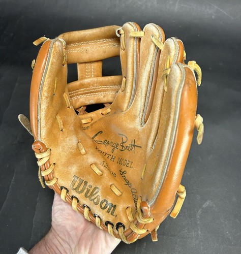 Wilson George Brett A2295 Youth Model Baseball Glove Mitt - Picture 2 of 7