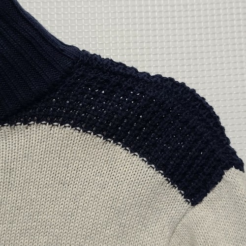 Tommy Hilfiger Boys Keith 1/4 Zip Logo Pullover Sweater BOYS Size Large 16/18 - Picture 5 of 8