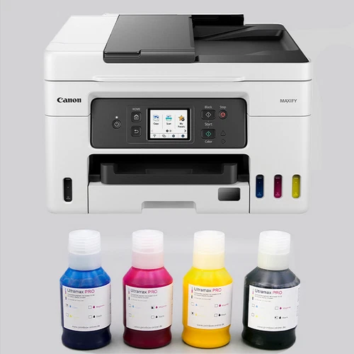 4x Tinte kompatibel für Canon MAXIFY GX6050 GX7050 GX7055 GX6040 GX7040 | GI-56