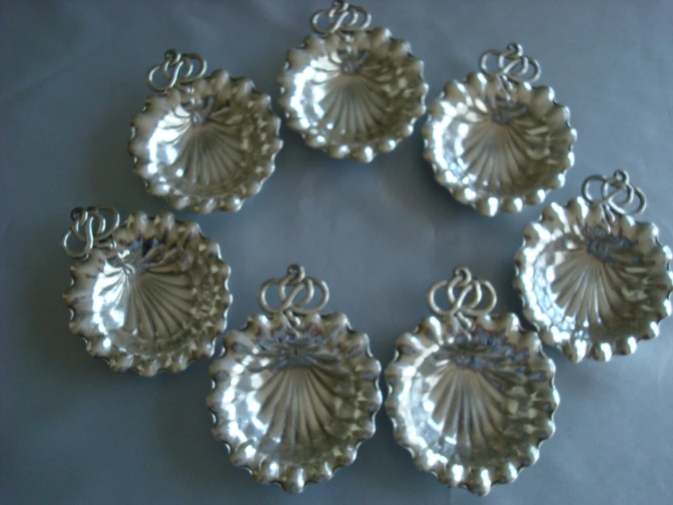 GORHAM PLATA ESTERLINA ~ 1 PLATO DE CARAMELO DE NUEZ / TARJETERO ~ LILY POND ~ ¡EXCELENTE!! Foto 4 de 4