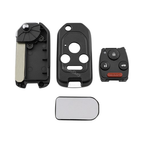 Actualización Llave Abatible Mando a Distancia Carcasa Carcasa para Honda Accord 2008 2009 2010 2011 2012 - Imagen 2 de 8