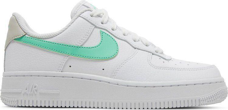 Nike Air Force 1 '07 White Green Glow W | eBay