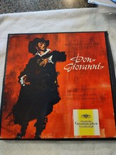 Don Giovanni. Mozart. 3 Record Box Set With Libretto. Vinly Lps.