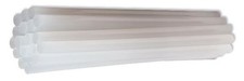 12 pcs/pack Hot Melt Glue Gun Stick 0.43 x 6.5" Clear White dia11x200mm