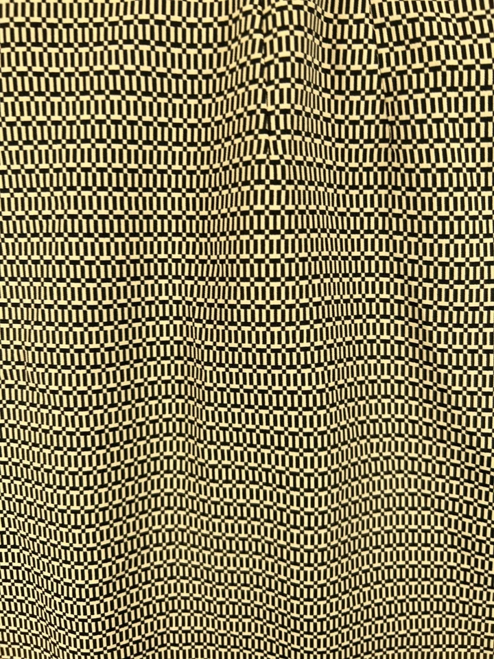 LE Traje Mujer 12 Marrón Traje Faldas Forrado Geométrico Carrera Oficina Hasta la Rodilla Foto 2 de 4