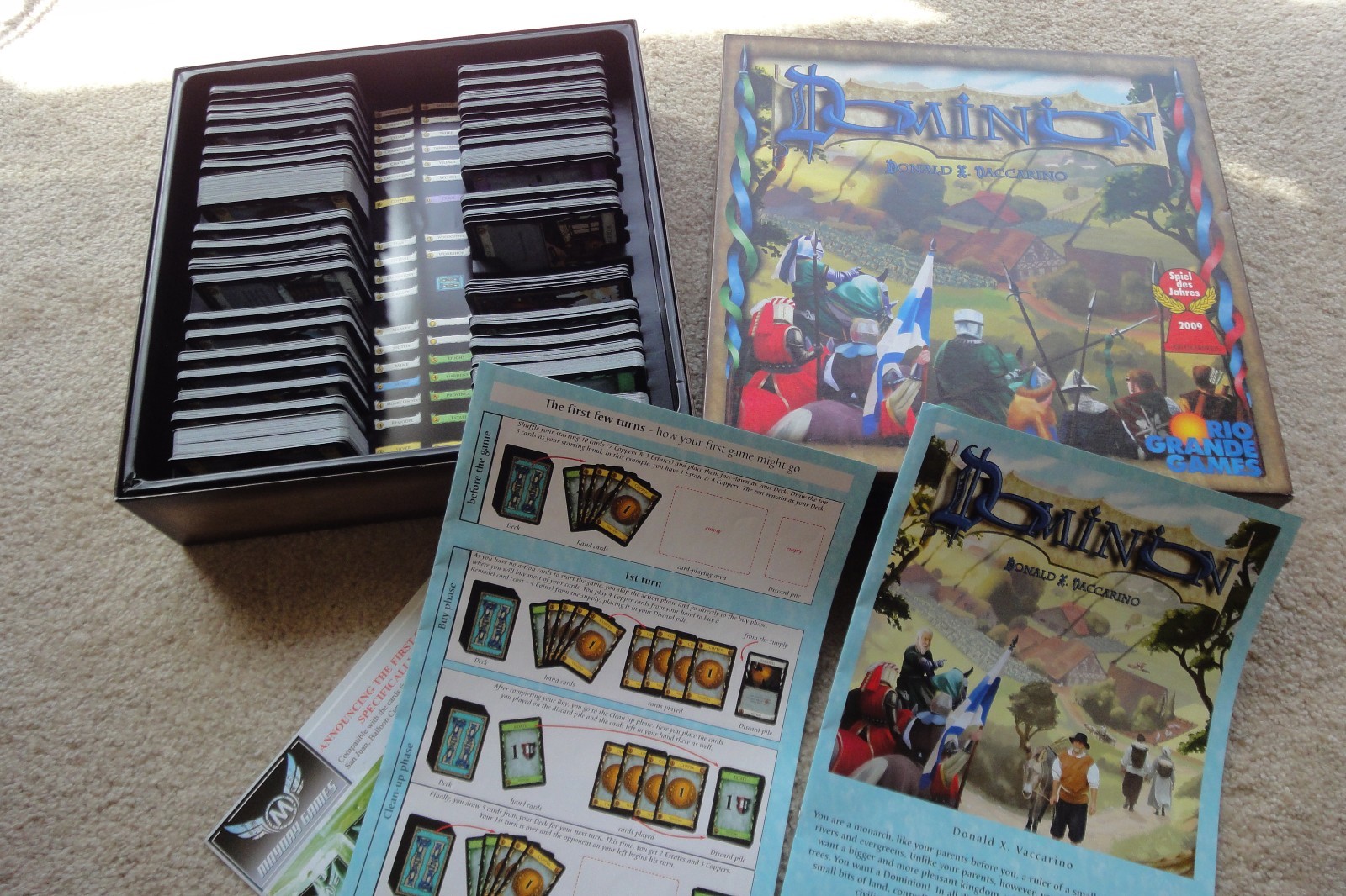 Dominion board game. Rio Grande Games. Complete, Excellent! | eBay