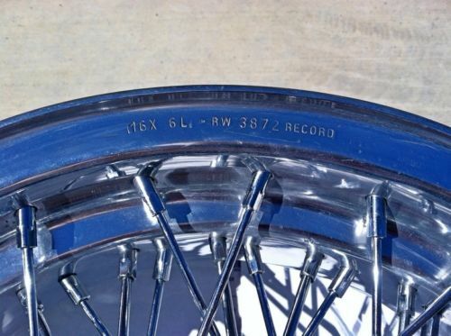 Maserati 3500GT, Sebring- Borrani RW3872 16x6" wire wheel- freshly restored !!