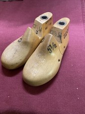 Pair Vintage Wood Child's Size 5 D 3209 Shoe Factory Industrial Mold Last PR444