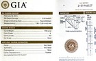 GIA 14k white gold 2.18ct round diamond engagement ring wedding band set natural — photo 10