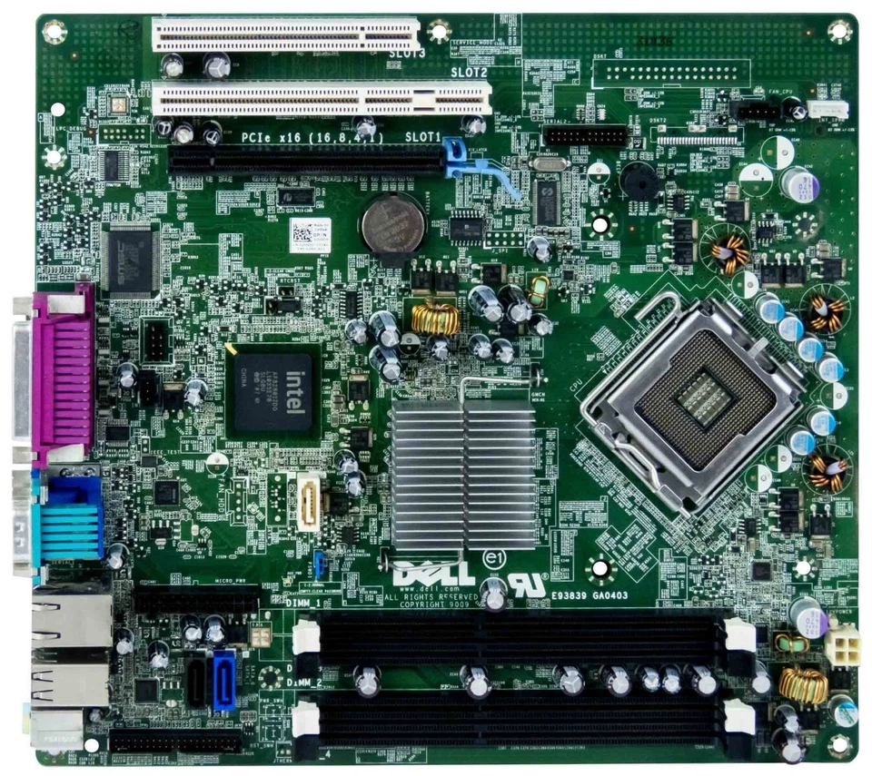 Dell 0200DY LGA775 4x DDR3 Pcie PCI SATA For OptiPlex 780 - Image 2 of 2