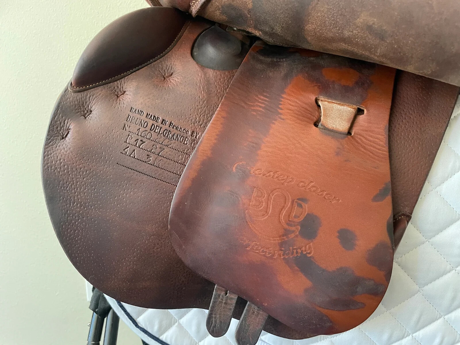 Selle Bruno Delgrange partition 17.5 - Sport & Plein air