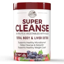 Super Cleanse Super Juice Cleanse Supports Healthy Digestive System 34 Fruits...