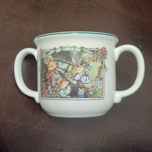 Villeroy & Boch Foxwood Tales Luxembourg Double Handle Mug Cup Picnic Holiday 