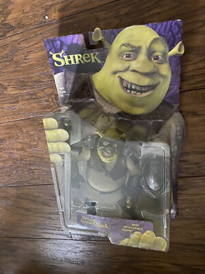 McFarlane Dragon Battlin Shrek Action Figure W/ Helmet Sword