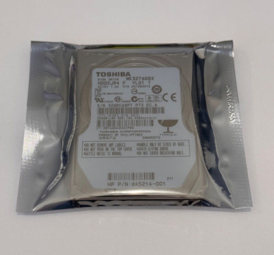 Toshiba MK3276GSX 320GB SATA 2.5'' Internal Hard Drive for Laptop/Notebook/PS3