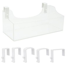 Acrylic Hanging Bedside Shelf - Multiple Purpose Bedside Caddy For Bed/Bunk B...