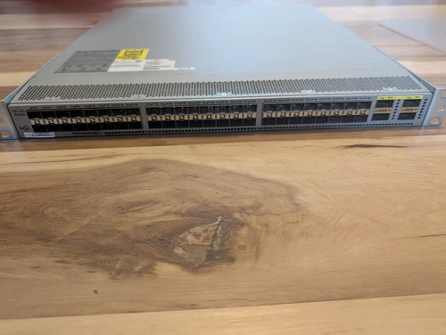 Cisco (N3K-C3064PQ-10GX) 48 10G SFP+ switch w/dual AC
