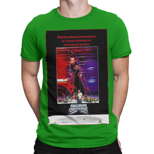 Maximum Overdrive Halloween Movie Poster T-Shirt Retro Classic Horror Tee #HMP - Picture 12 of 20