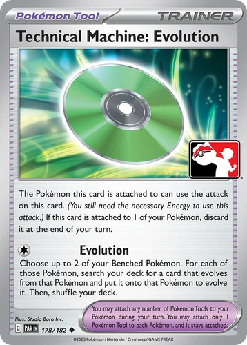 Technical Machine: Evolution 178/182 Prize Pack Series Cards