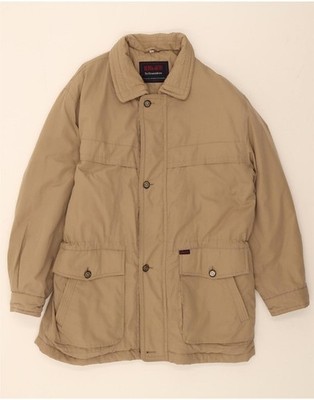 KLIMA Herren Windbreaker Mantel UK 40 Large Beige Polyester JF07