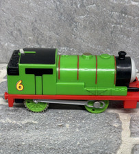Trackmaster Percy Engine Green 2013 Thomas Friends Tested Works Motorized