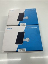 Reolink Solar Panel Only 2pc -New/Never Used FREE Shipping
