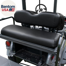 Golf Cart Waterproof Rear Seat Covers,Smooth and Simple,No Stapler Required, Fit