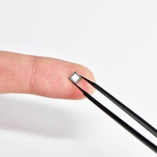 iNeeZy Handmade Non-Magnetic Stainless Tweezers Black - Thin  Qianli 