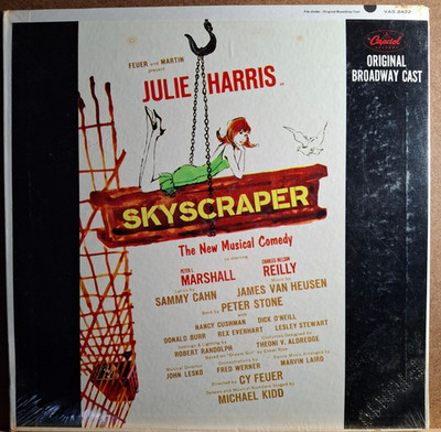 *SEALED Julie Harris Skyscraper Broadway Musical | Capital VAS2422 1965 PROMO