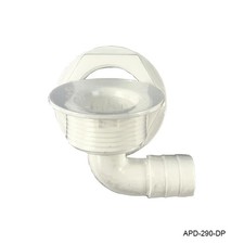TH Marine APD-290-DP 90 Degree All Purpose Drain - White  3/4" hose