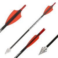10 StüCk X-BOW Fma Supersonic Tactical - Cutter Bolt Carbonbolzen FüR Armbrust