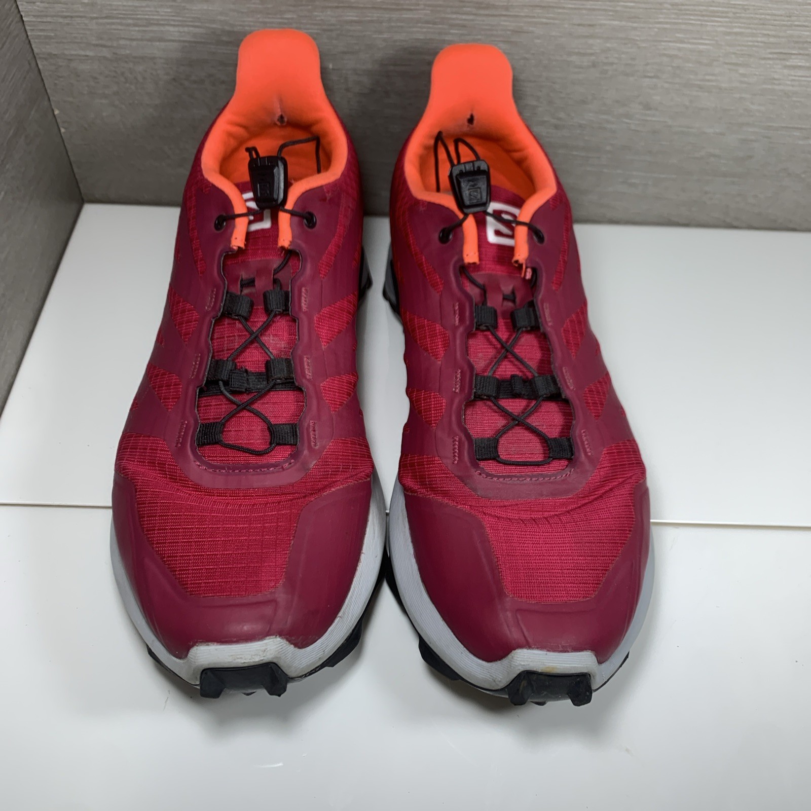 Scarpa da trail donna Salomon Supercross in Cerise rosa donna taglia 9 5