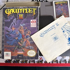 Nintendo NES Gauntlet II 2 CIB Complete, Tested, Very Good