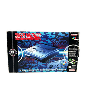 Super Nintendo Entertainment System | SNES POWERSTATION |CIP + Super Mario World