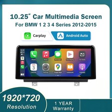 10.25'12.3' Wireless CarPlay Android Auto Multimedia Display Screen For BMW