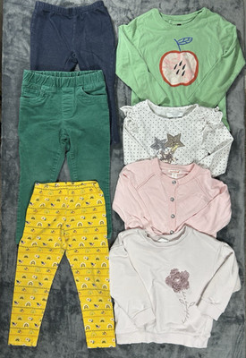 Lot Of 13 Toddler Girl Clothes Mixed Brands Size 3T Spring Summer Fall Outfits