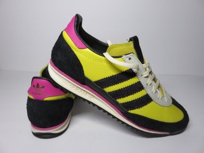 Adidas SL 72 OG W Yellow Black Pink Women's Sneakers Size 7.5 JI2453 Retro Bold