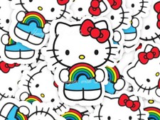 Hello Kitty Rainbow Vinyl Sticker