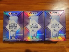 Crest 3D White Apply Go Daily Whitening Serum Kit Fresh Mint 25g Exp 02/26