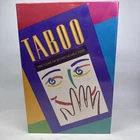 New Sealed In Box Vintage 1989 Taboo A Milton Bradley Game Ages 12-Adult