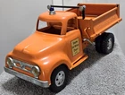 Vtg 1956 TONKA Ford State Hi-Way 975 Hydraulic Side Dump Truck