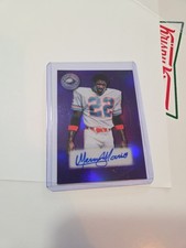 Leaf Pro Set Platinum  Autograph  Football Card Of Mercury Morris