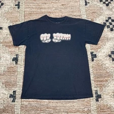 Toy Machine Fists Shirt Mens Medium Skateboard Skater Fingers T-Shirt Black