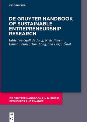 De Gruyter Handbook Of Sustainable Entrepreneurship Research