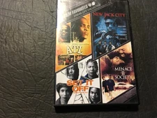 4 Film Favorites Urban Life Collection ATL, New Jack City, Set It Off, Menace