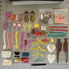 vintage 50 + Mix Lot Of  barbie , Dawn, She-Ra, Allison Dolls accessories