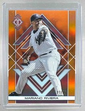 Mariano Rivera 2025 Topps Transcendent Collection #42 Orange Icons Chrome /25