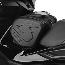 Tunnel Bag for Scooter, 16L Hard Shell ABS Motorcycle Bag Scooter Bag for...