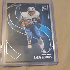 2025 Panini Silhouette Barry Sanders Detroit Lions Football Card #46