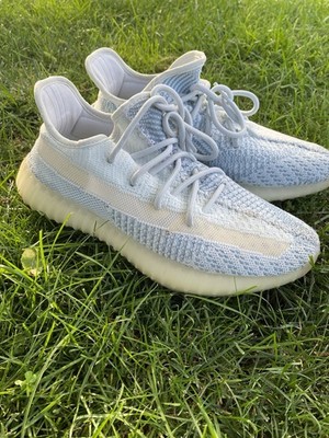 adidas Yeezy Boost 350 V2 Cloud White Men's Size 8 Non-Reflective